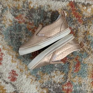 Rose Gold Slip On Vans